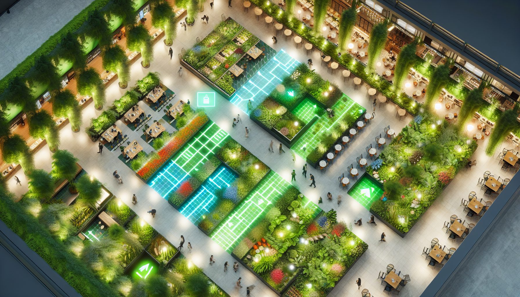 Зелёные зоны как инструмент зонирования и навигации