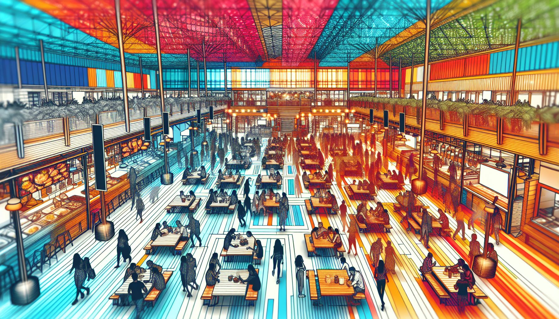 Ошибки, которые часто допускают при оформлении фудкортов