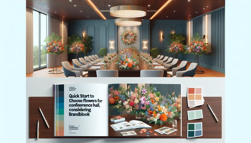 Быстрый старт выбрать цветы для конференц-зал: после ремонта, с учётом брендбука