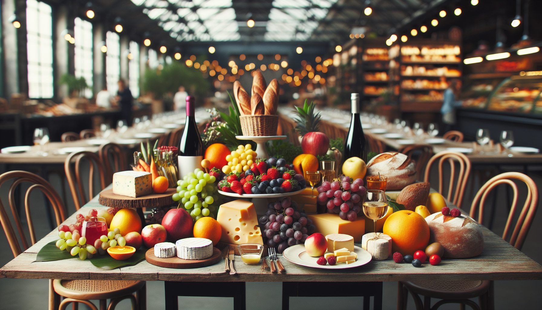 Подбор продуктов и сервировки