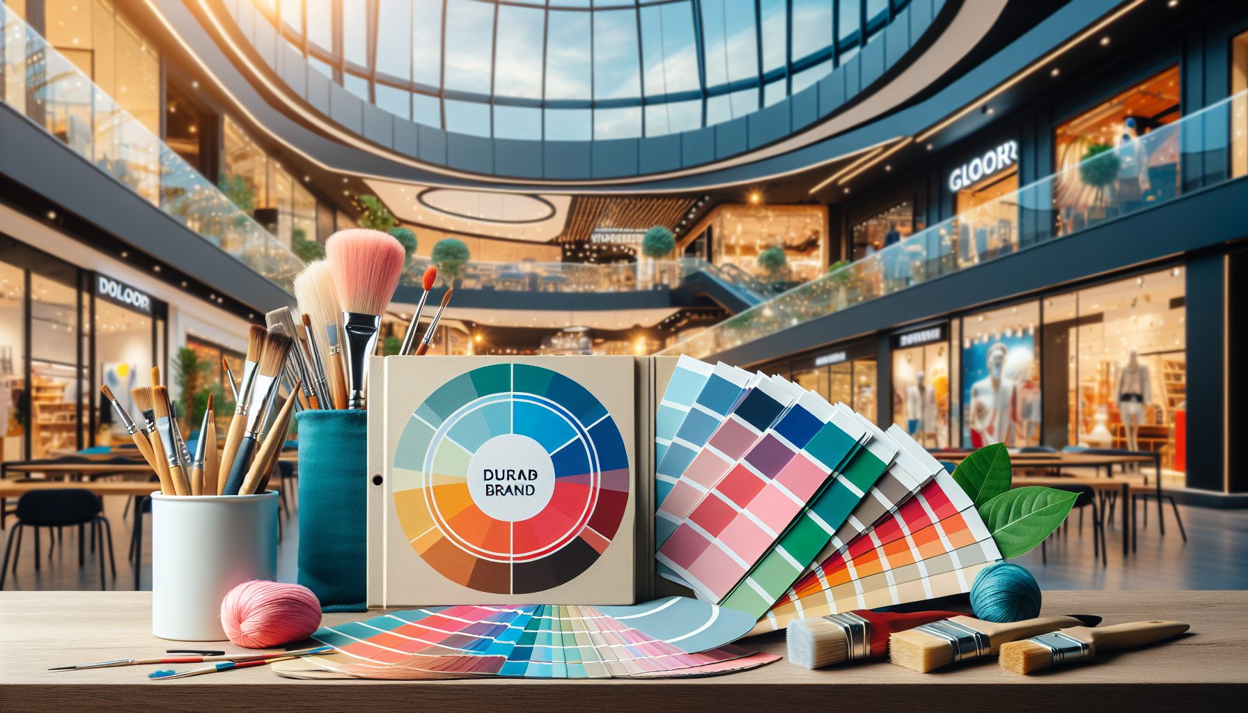 Миф первый: палитра бренда ТРЦ — дело дизайнера