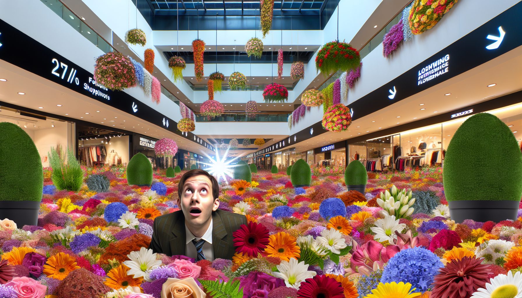 Как я однажды оказался по уши в цветах