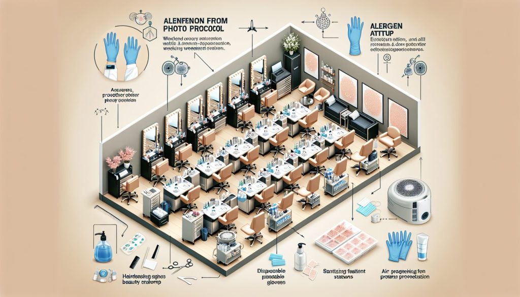 Тактика настроить сервис на выходные салон красоты — в условиях аллергенов, с фотопротоколом