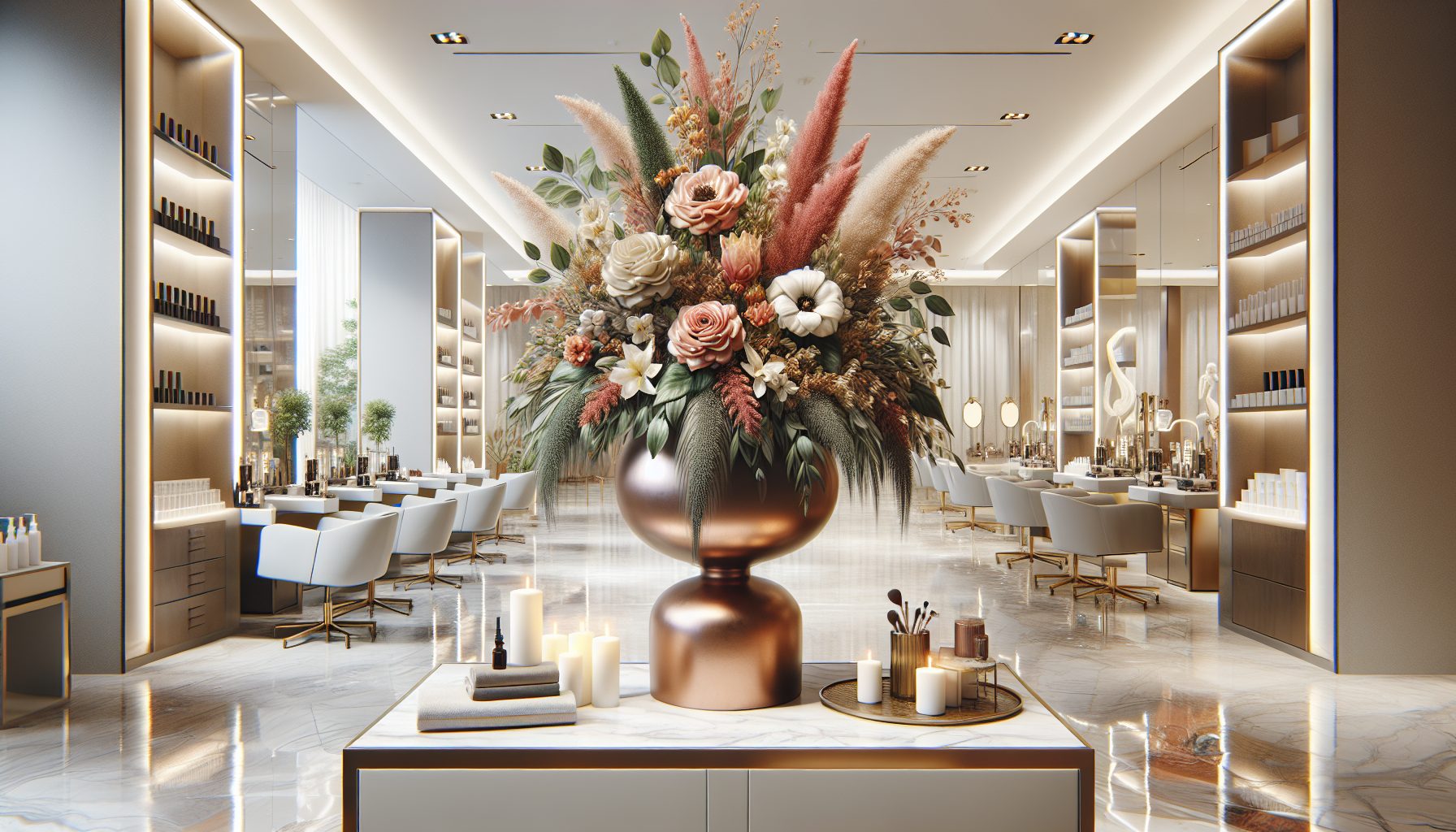 Цветочные композиции как элемент фирменного стиля