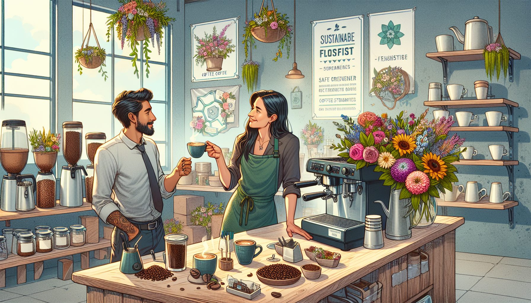 Кофейная аналитика: как идеи из баристой помогают флористу