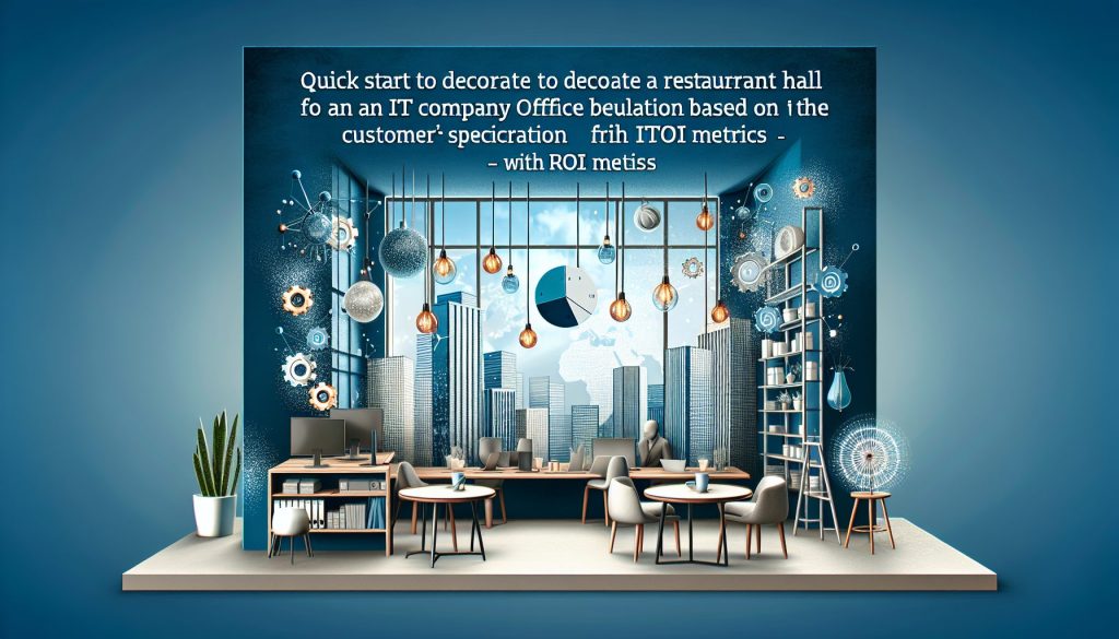 Быстрый старт оформить зал ресторана для офис IT-компании на базе техзадания заказчика — с ROI-метриками