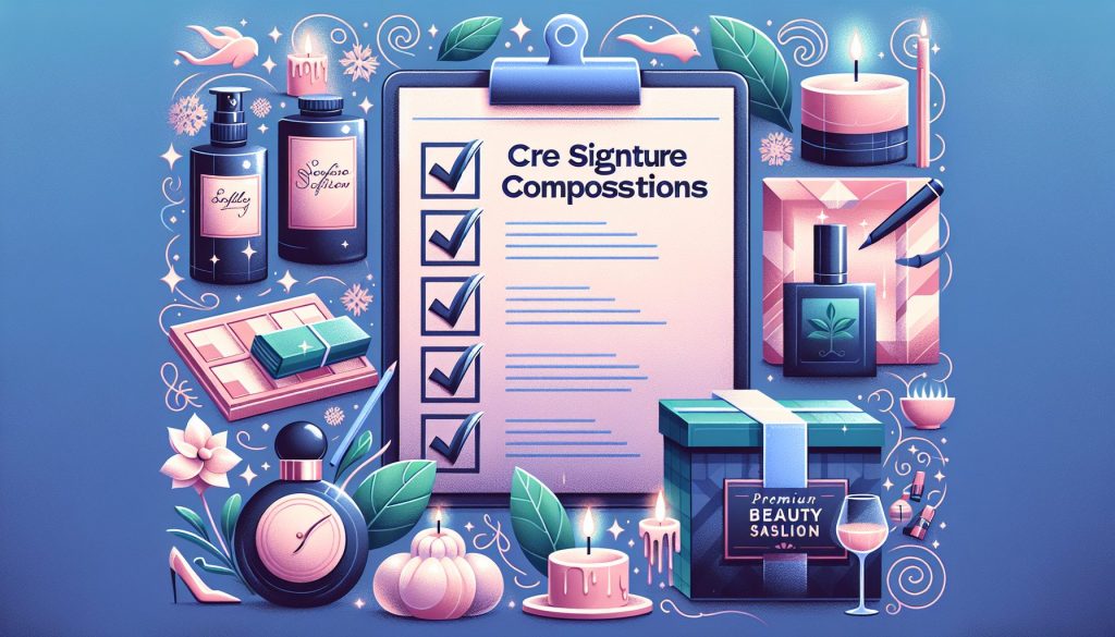 Чек-лист сделать фирменные композиции для салон красоты к праздничной неделе — с безопасными ароматами