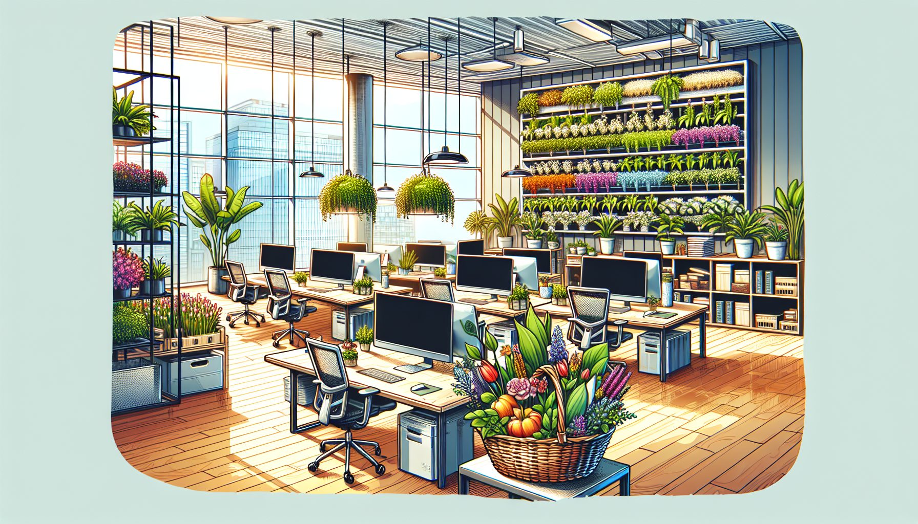 FAQ: частые вопросы о цветах в офисе