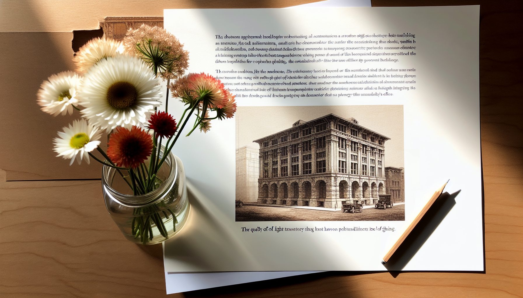 Анализ пространства: характер здания и роль света