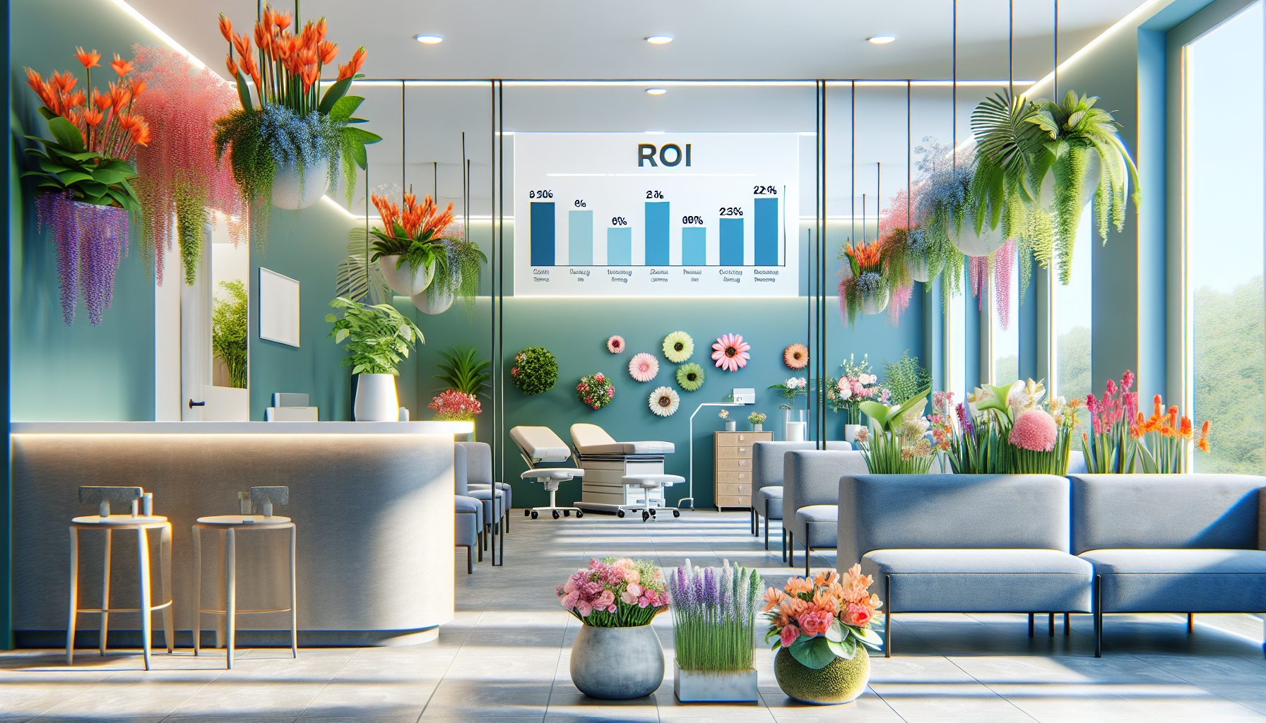 Почему цветы в клинике — не просто украшение