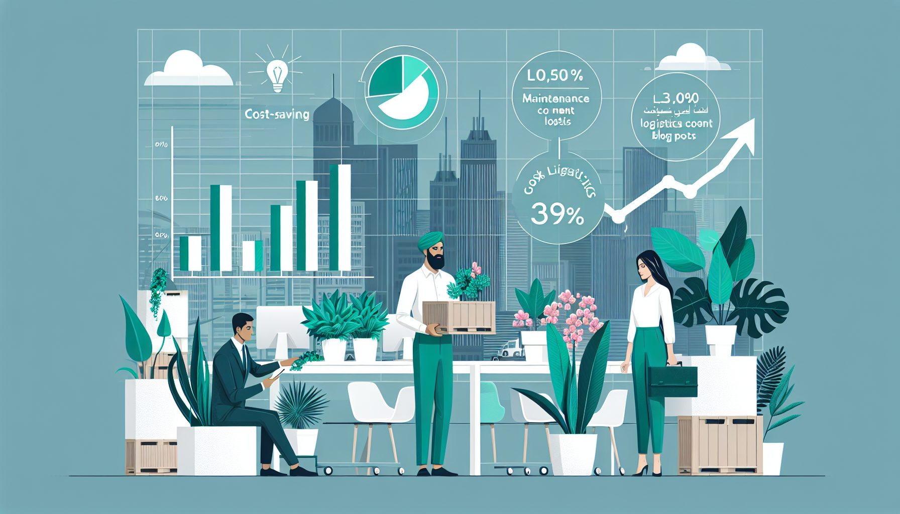 Экономия на уходе и логистике