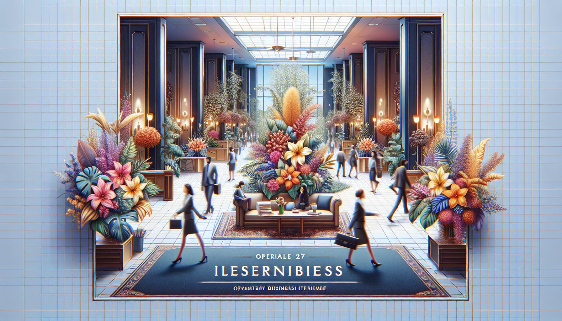 Почему цветы в бизнес-лобби — это не просто декор