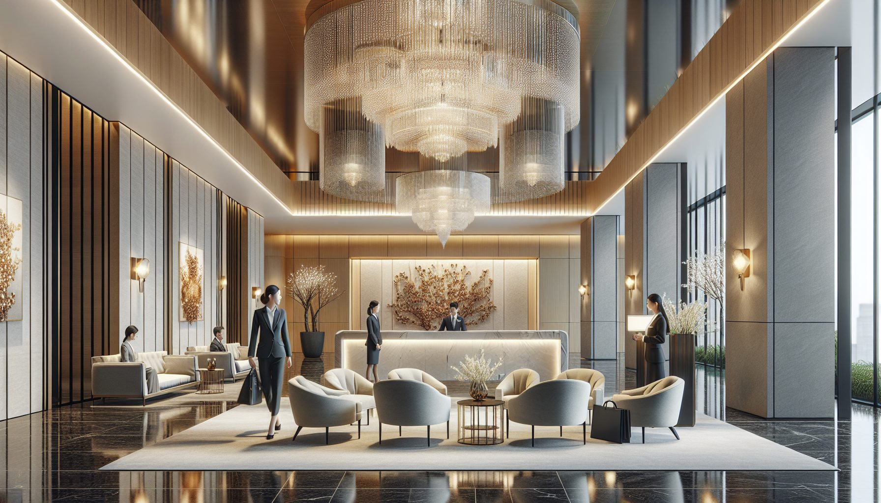 Чек-лист бизнес-лобби: сделать фирменные композиции после ремонта