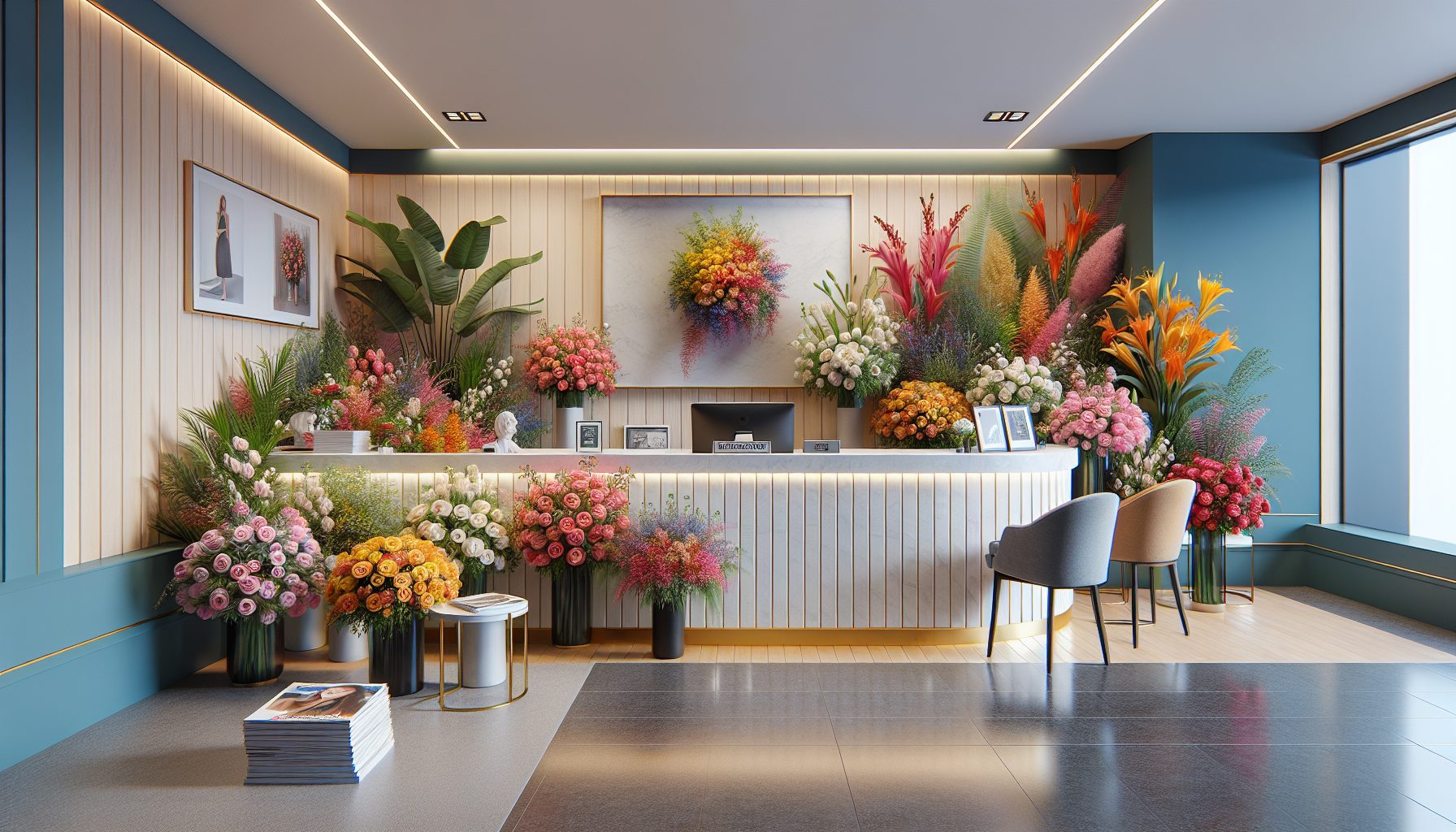 Почему цветы на ресепшене работают лучше любой рекламы