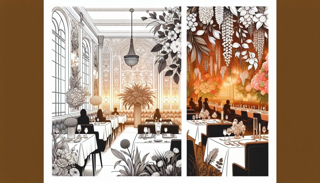 Цветы в интерьере ресторана: где они реально работают, а где просто мешают
