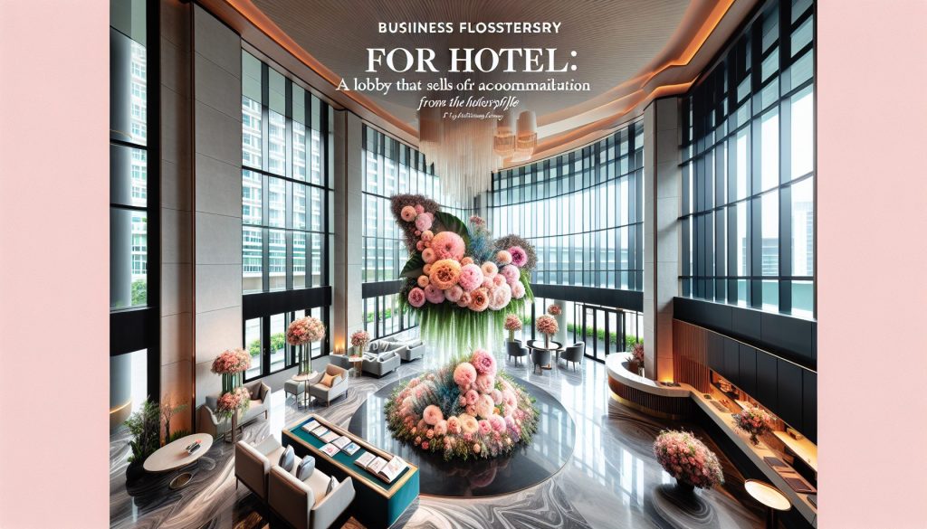 Бизнес-флористика для отелей: лобби, которое продаёт заселение с порога