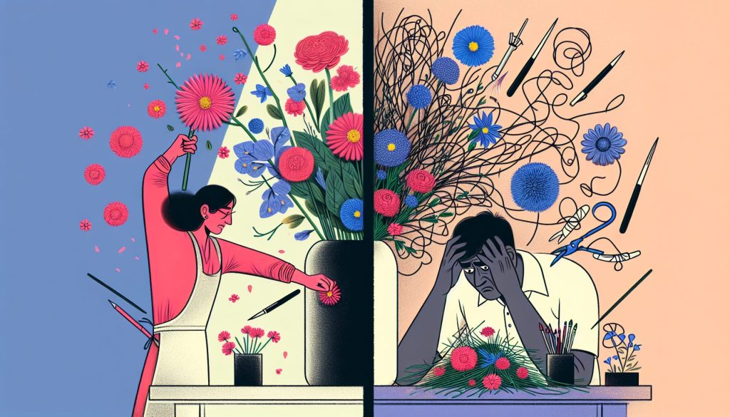 Цветы и фокус: какие композиции помогают концентрироваться, а какие мешают