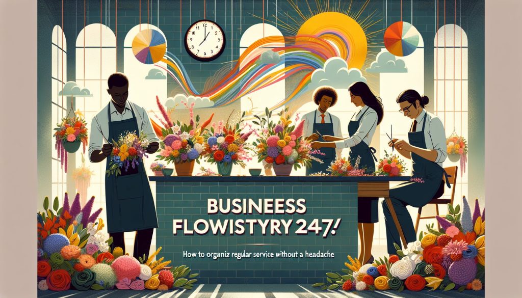 Бизнес-флористика 24/7: как организовать регулярное обслуживание без головной боли