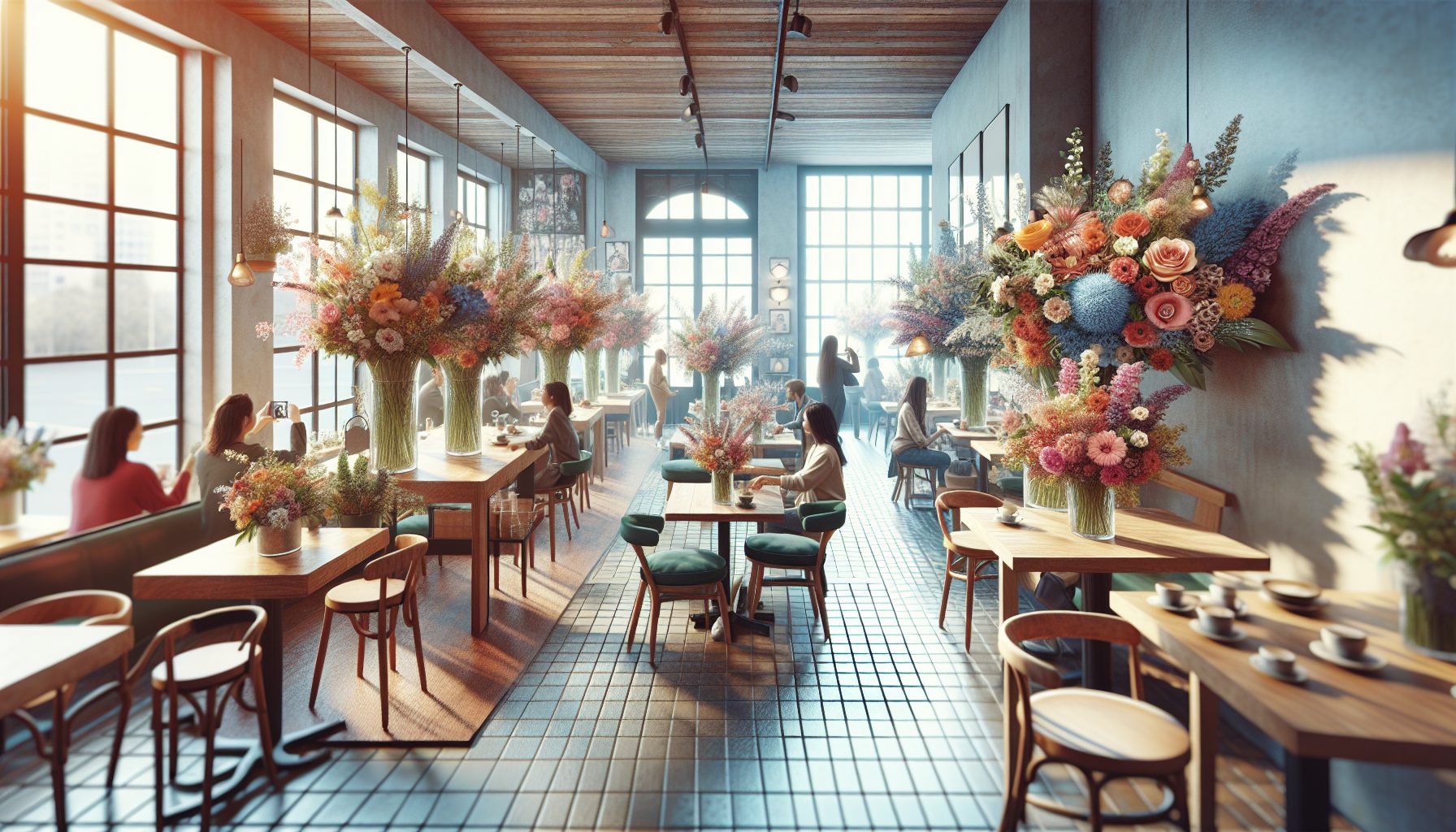 Как цветы влияют на восприятие пространства