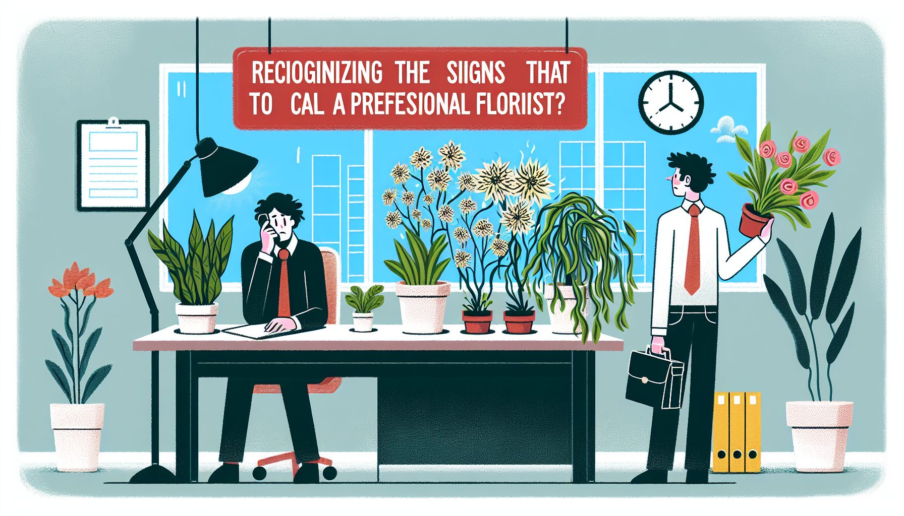 Мини-инструкция: как понять, что пора звать флориста