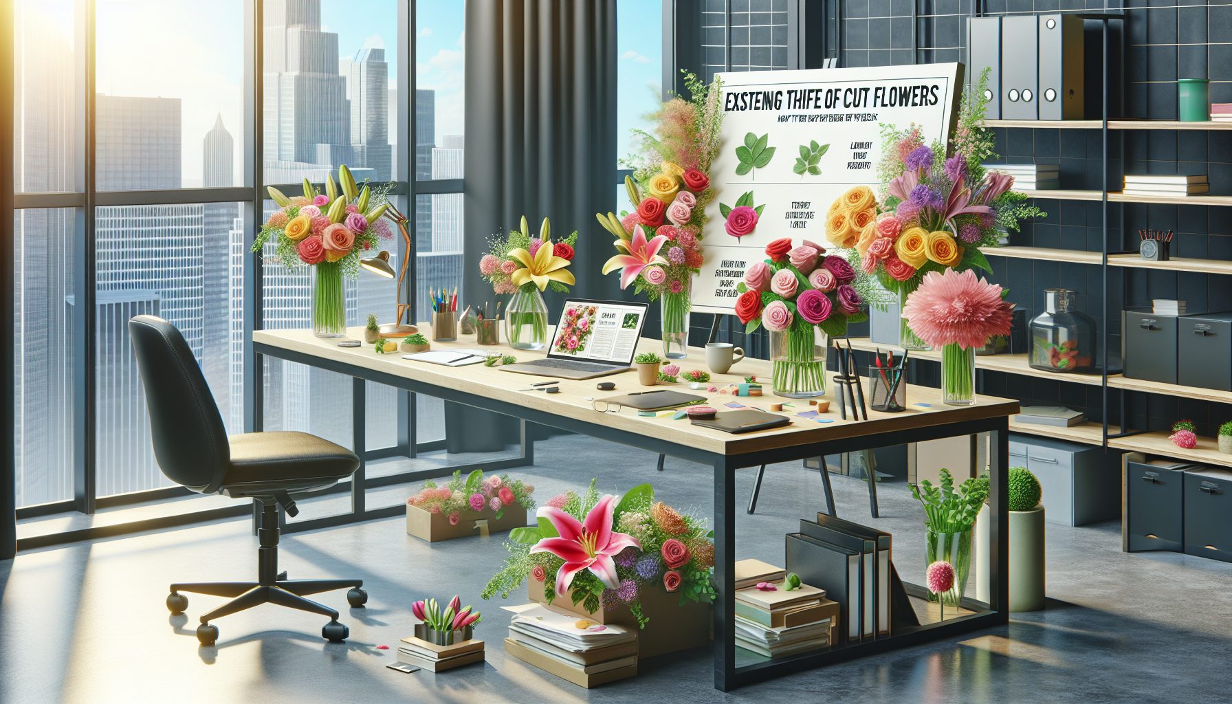 Как продлить жизнь срезанных цветов