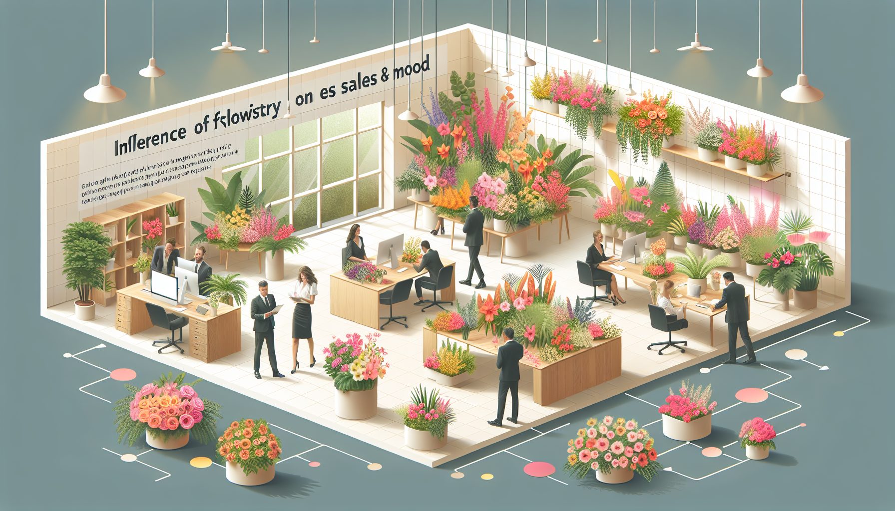 Почему флористика влияет на продажи и настроение