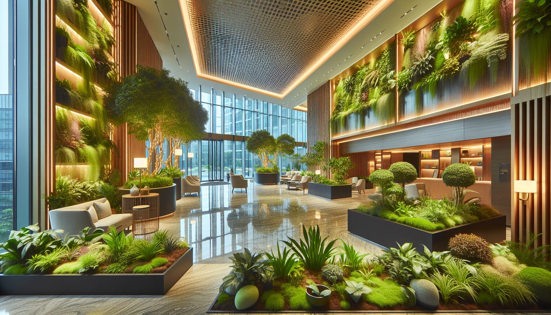 Какие растения подходят для бизнес-пространств