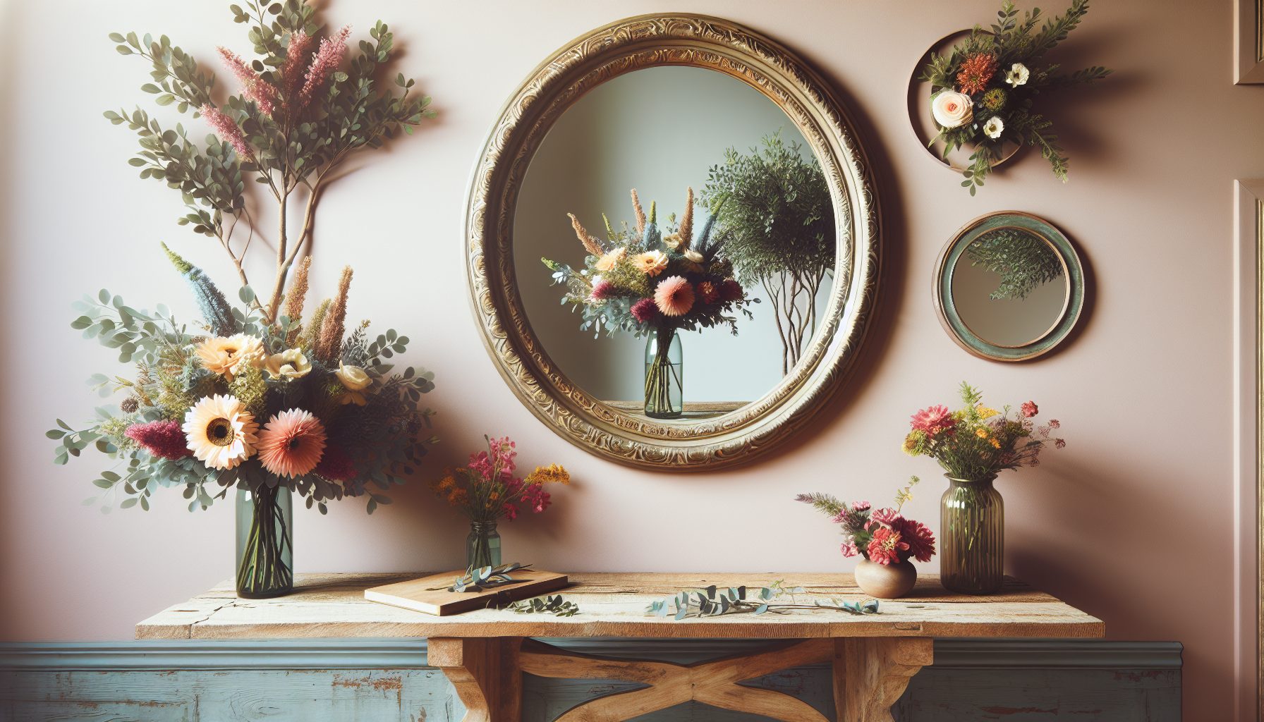 Почему зеркала и цветы дружат так естественно