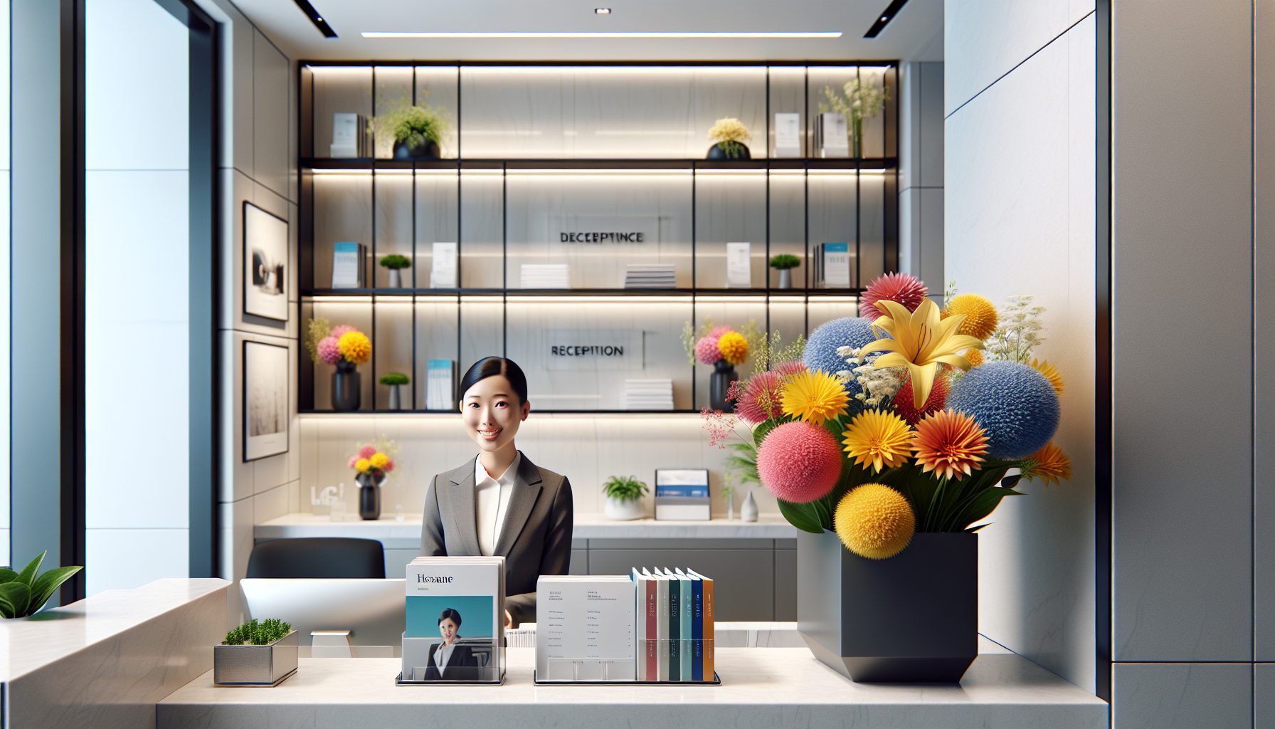 Цветы как часть корпоративного имиджа