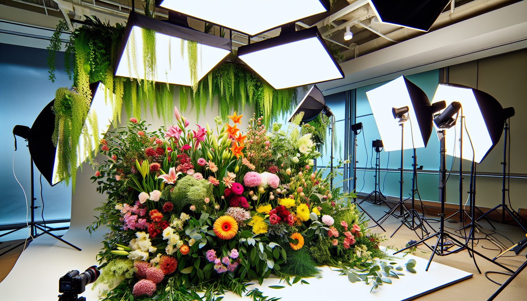 Цветы под софитами: как живые растения ведут себя в кадре