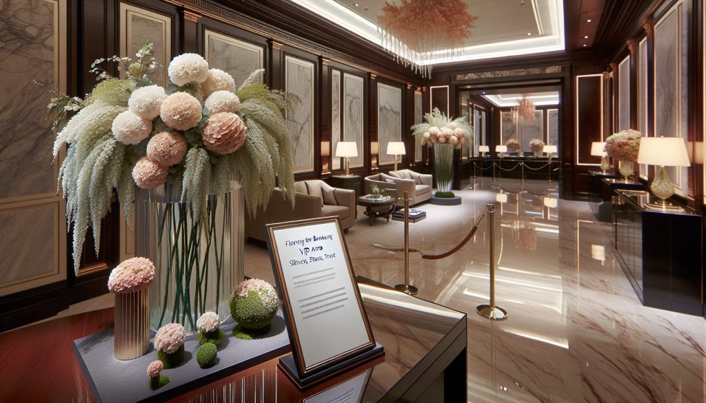 Флористика для банковских VIP-зон: тишина, статус, доверие