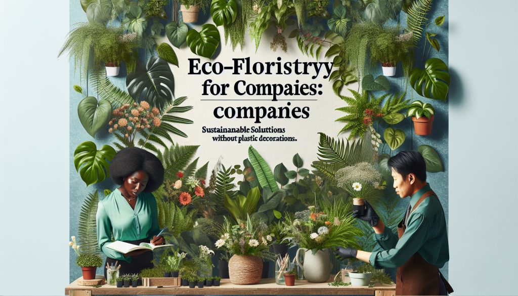 Эко-флористика для компаний: устойчивые решения без пластиковых декораций