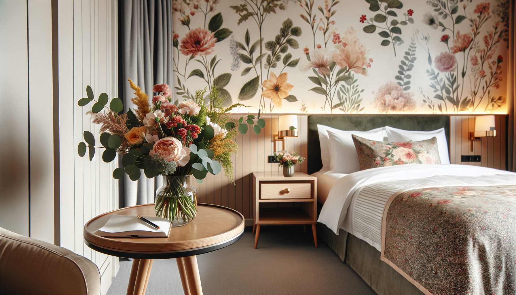 Когда цветы становятся частью номера