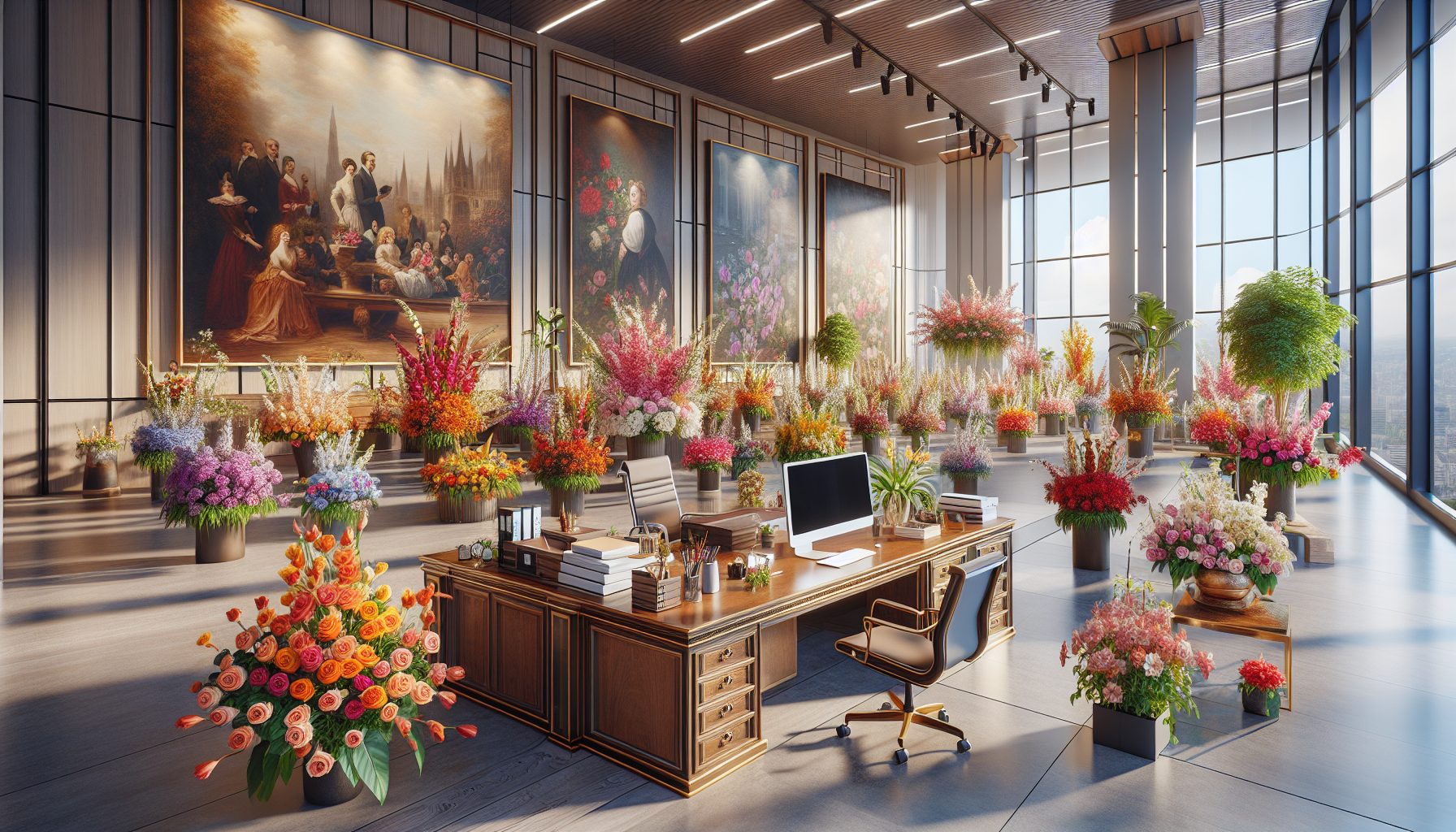 Цветы как инструмент первого впечатления