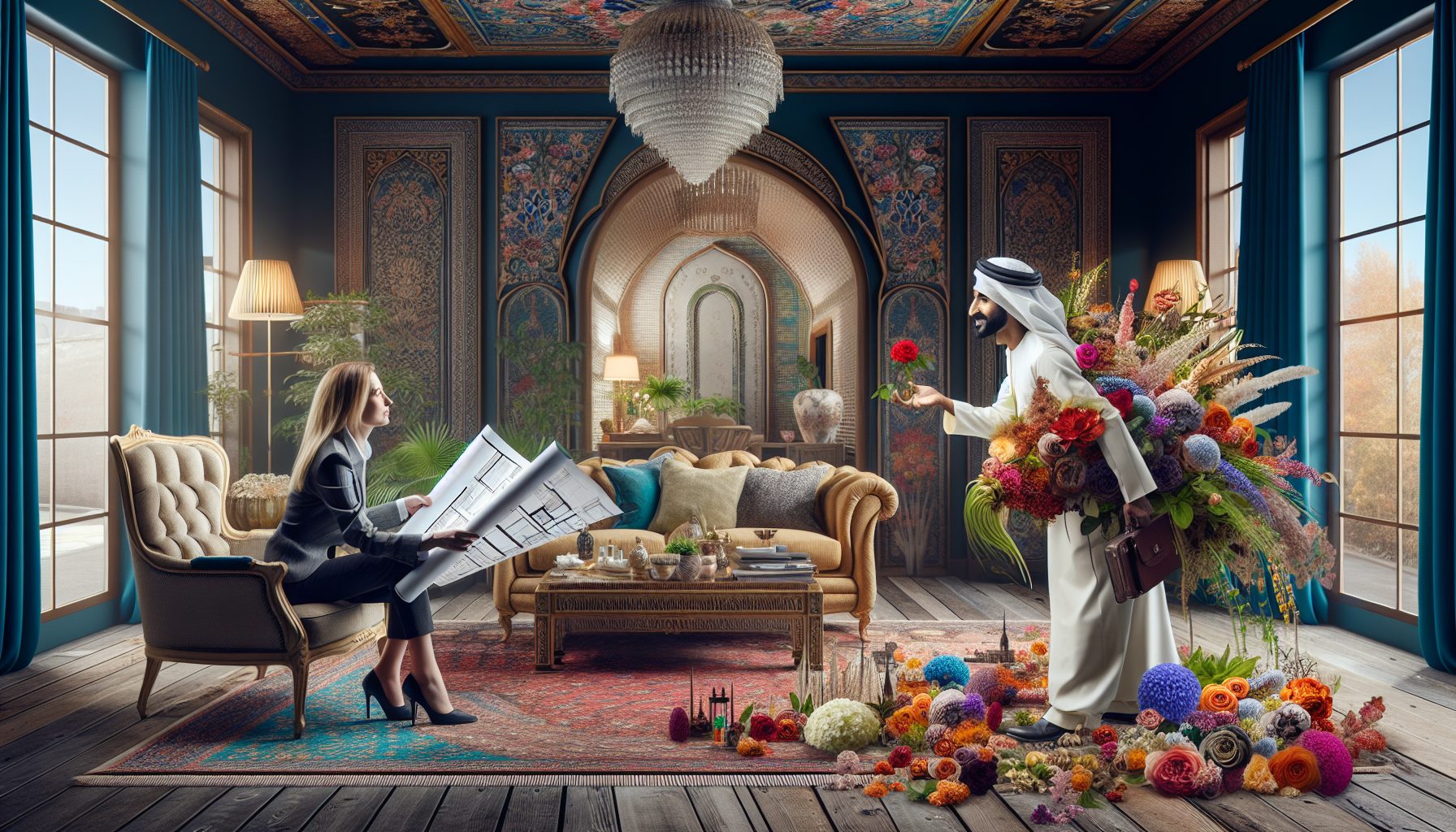 Диалог дизайна и флориста