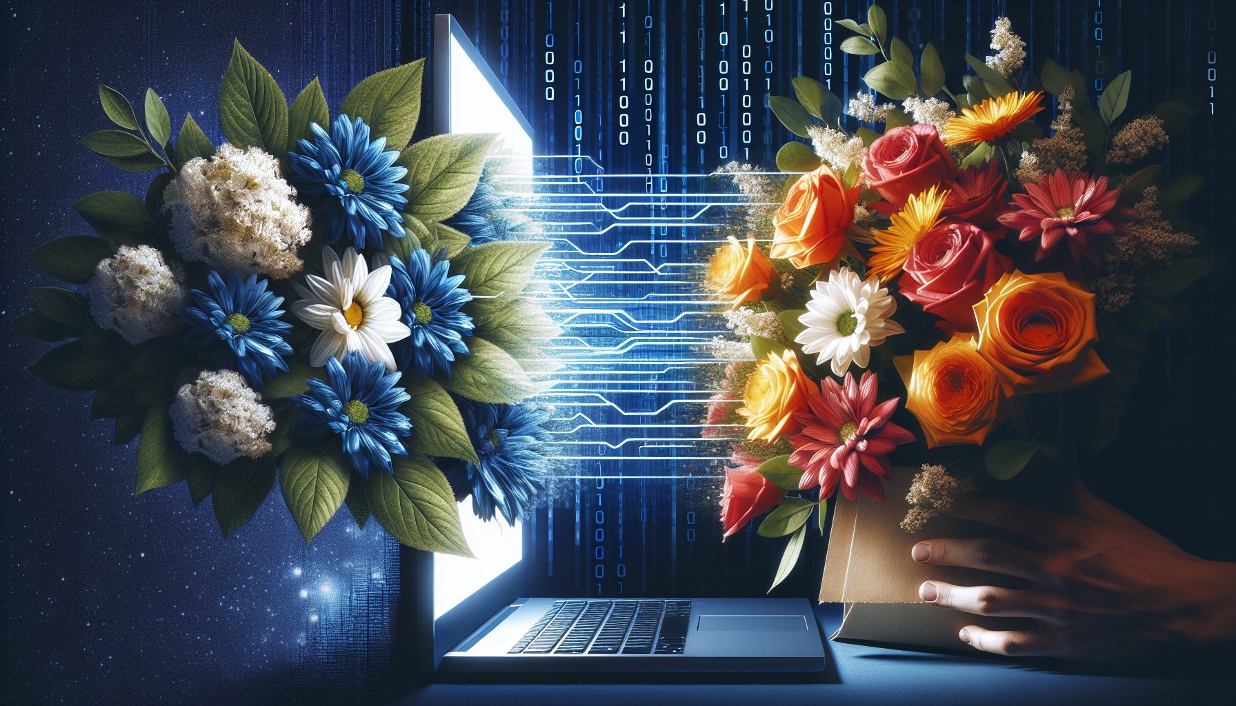 Цветы и цифровая эпоха: офлайн-жест в онлайн-мире