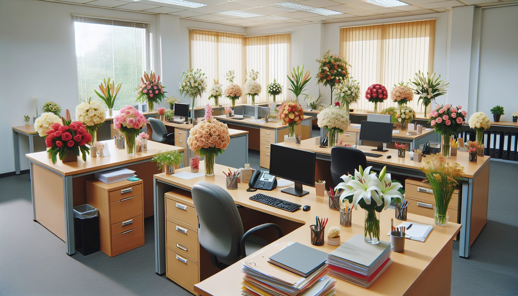 Практика: цветы перед визитом или проверкой