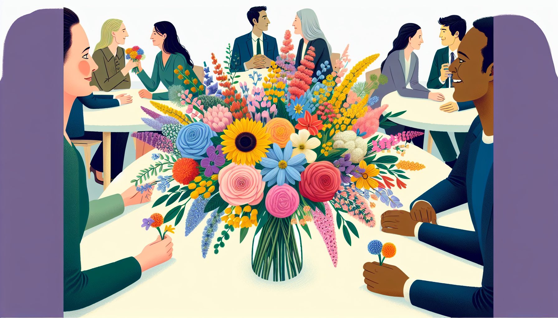 Как цветы превращаются в социальный сигнал