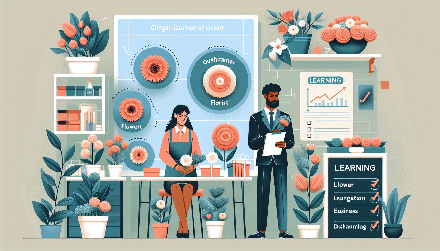 Организация рабочего процесса и обучение